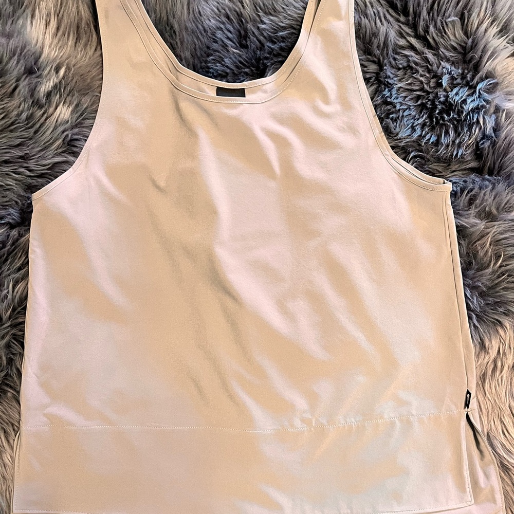 The North Face Tan Fitted Sleeveless Tank Top